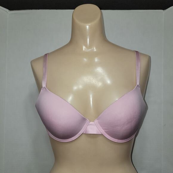 Prima Valentina Intimates Pink Padded Underwire Bra w/ Back Closure - Size 34B - Picture 1 of 6